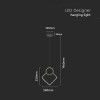 CANDELABRU LED 12W 4000K - NEGRU CANDELABRU LED 12W 4000K - NEGRU