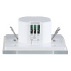 SENZOR MISCARE 180GR 1200W  MAX-  ALB
