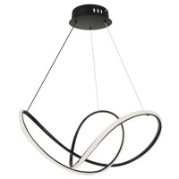 CANDELABRU LED 49W 3000K 70X120CM - NEGRU