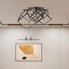 CANDELABRU LED 46W 3000K 64.5X55X42CM - NEGRU