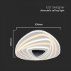 CORP ILUMINAT DECORATIV DIMABIL 120W 3000K + 6000K - ALB