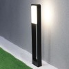 LAMPA LED GRADINA 10W IP65 3000K - NEGRU