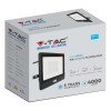 REFLECTOR LED SMD 50W 6400K IP65 CU SENZOR MISCARE - NEGRU