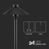 LAMPA LED 7W EXTERIOR TIP STALP/TARUS IP65 6400K
