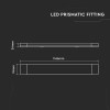 CORP ILUMINAT LED 40W 120CM 3000K ALB CALD CIP CREE CORP ILUMINAT LED 40W 120CM 3000K ALB CALD CIP CREE