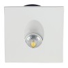 SPOT LED STEPLIGHT 3W 3000K ALB CALD