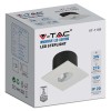 SPOT LED STEPLIGHT 3W 3000K ALB CALD