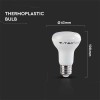 BEC LED R63 E27 8.5W 3000K ALB CALD, CIP SAMSUNG BEC LED R63 E27 8.5W 3000K ALB CALD, CIP SAMSUNG