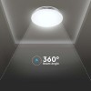 Aplica led 30/60/30w 3in1 dimabil cu telecomanda - iluminare versatilă