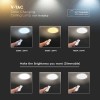 Aplica led 40w 3in1 dimabil cu telecomanda - 4000 lm, ip20 Aplica led 40w 3in1 dimabil cu telecomanda - 4000 lm, ip20