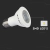 BEC LED 5.8W PAR20 E27 4000K ALB NEUTRU
