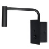 LAMPA LED PERETE 3W 3000K - NEGRU LAMPA LED PERETE 3W 3000K - NEGRU
