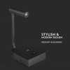 LAMPA LED PERETE 3W 3000K - NEGRU LAMPA LED PERETE 3W 3000K - NEGRU
