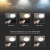 Aplica led 30/60/30w dimabil cu telecomanda pentru acasă