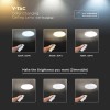 Aplica led 30/60w 3in1 dimabil cu telecomanda - iluminat modern Aplica led 30/60w 3in1 dimabil cu telecomanda - iluminat modern