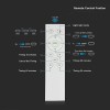 Aplica led 36/72/36w dimabil cu telecomandă - iluminat versatil