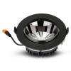 SPOT LED 10W 4000K ALB NEUTRU - NEGRU SPOT LED 10W 4000K ALB NEUTRU - NEGRU