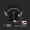 SPOT LED 10W 4000K ALB NEUTRU - NEGRU SPOT LED 10W 4000K ALB NEUTRU - NEGRU