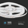 Banda led smd3528 60led/m 3000k ip20 5m - iluminare alb cald