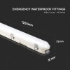 CORP ILUMINAT LED 36W 120CM CU KIT EMERGENTA 4000K