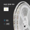 Banda led smd3528 120led/m 3000k ip65 5m - iluminat eficient