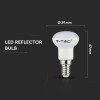 BEC LED R39 E14 2.9W 3000K ALB CALD, CIP SAMSUNG
