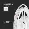 BANDA LED SMD5050 60LED/M ROSU IP20 5M