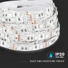 BANDA LED SMD5050 60LED/M ROSU IP20 5M