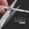 BANDA LED SMD5050 60LED/M 3000K IP65 5M