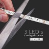 BANDA LED SMD5050 60LED/M GALBEN IP20 5M