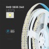 Banda led smd2835 240led/m 6400k ip20 5m cu 2000 lm