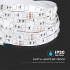 BANDA LED SMD5050 24V 60LED/M 6400K IP20 5M