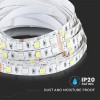 BANDA LED SMD5050 60LED/M RGB + ALB NEUTRU IP20 5M