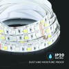 BANDA LED SMD5050 60LED/M RGB + ALB CALD IP20 5M