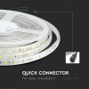 BANDA LED SMD5050 24V 60LED/M 6400K IP65 5M