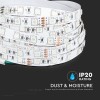 Banda led 24vsmd5050 rgb 60led/m ip20 10m - iluminare flexibilă Banda led 24vsmd5050 rgb 60led/m ip20 10m - iluminare flexibilă