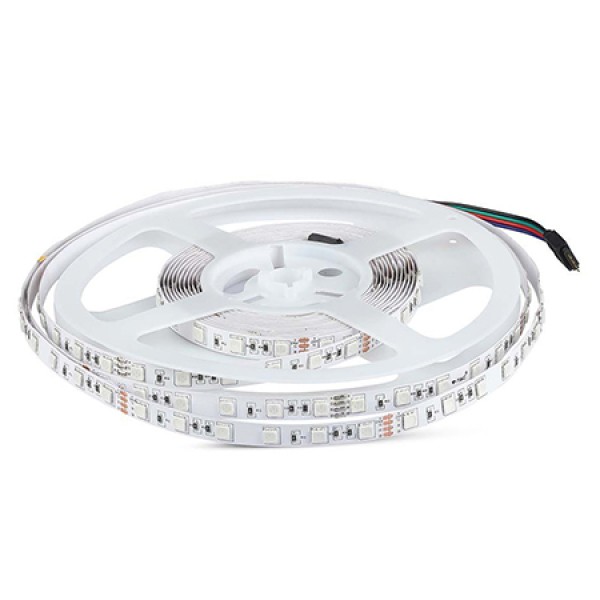 Banda led 24vsmd5050 rgb 60led/m ip20 10m - iluminare flexibilă Banda led 24vsmd5050 rgb 60led/m ip20 10m - iluminare flexibilă