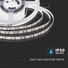 Banda led smd2835 24v 168led/m 3000k ip20 5m - iluminare eficientă