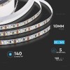 Banda led smd2835 24v 168led/m 3000k ip20 5m - iluminare eficientă