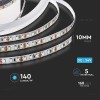 Banda led smd2835 24v alb rece 6400k 5m