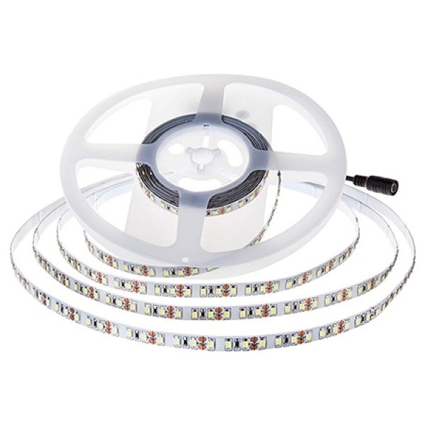 Banda led smd2835 24v alb rece 6400k 5m