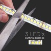 Banda led smd2835 24v 4000k ip20 5m - iluminare eficientă