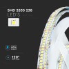 Banda led smd2835 24v 6400k ip20 5m - iluminare eficientă