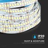 Banda led smd2835 24v 6400k ip20 5m - iluminare eficientă