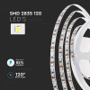 Banda led smd2835 120led/m 24v 6500k - rola 10m