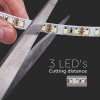 Banda led smd2835 120led/m 24v 6500k - rola 10m