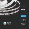 Banda led smd2835 120led/m 24v 6500k - rola 10m