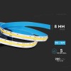 Banda led cob 24v 4000k ip20 5m - soluții iluminat eficiente