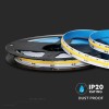 Banda led cob 24v 6400k ip20 5m - iluminare eficientă și modernă