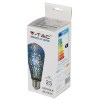 BEC LED ST64 E27 3W CU FILAMENT 3000K ALB CALD MODEL 3D